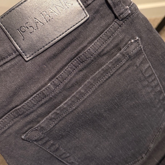 Jos. A. Bank Mens 34x30 Classic Black/Charcoal Slim Straight Fit Jeans - Picture 4 of 4